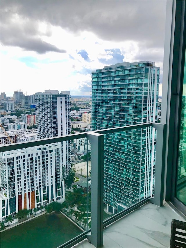 2900 NE 7th Ave Unit 3608, Miami, FL 33137 - balcony with a view of city
