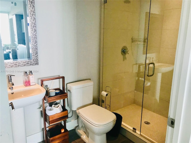 2900 NE 7th Ave Unit 3608, Miami, FL 33137 - bathroom with a shower stall and toilet