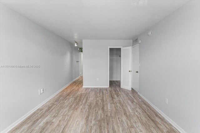 interior space featuring light hardwood / wood-style flooring