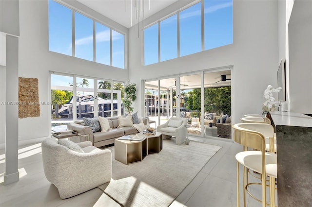 view of living room