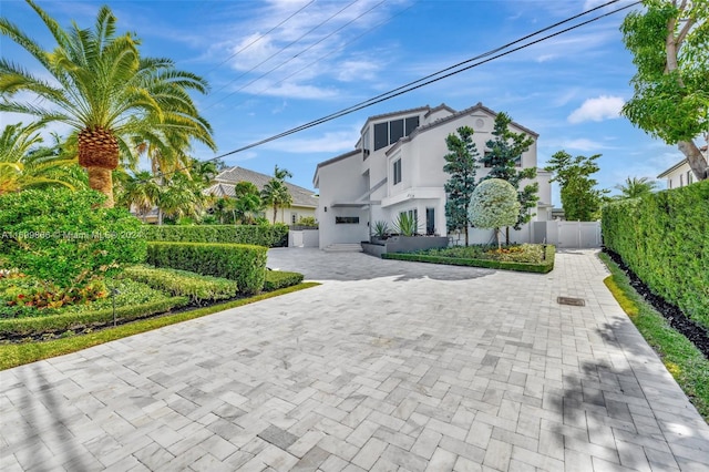 view of mediterranean / spanish house