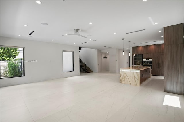 view of wine room