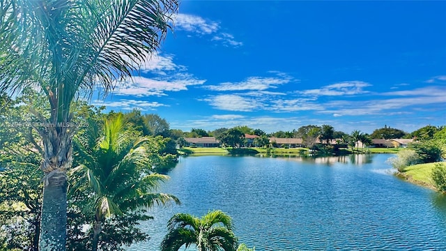 property view of water