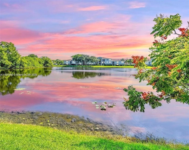 property view of water