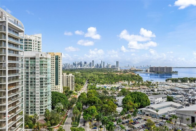 2675 S Bayshore Dr Unit 1602S, Miami, FL 33133 - skyline view featuring a large body of water