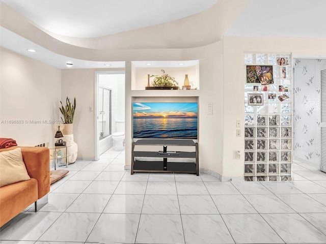 250 NE 212th St, Miami, FL 33179 - living area featuring recessed lighting