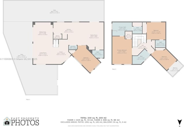 250 NE 212th St, Miami, FL 33179 - view of home floor plan