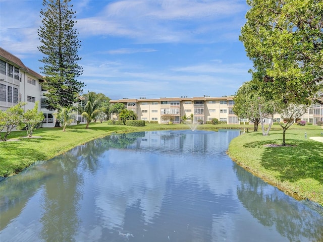 property view of water