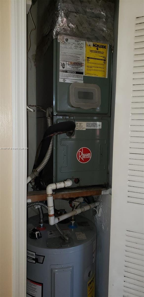 utilities with electric water heater