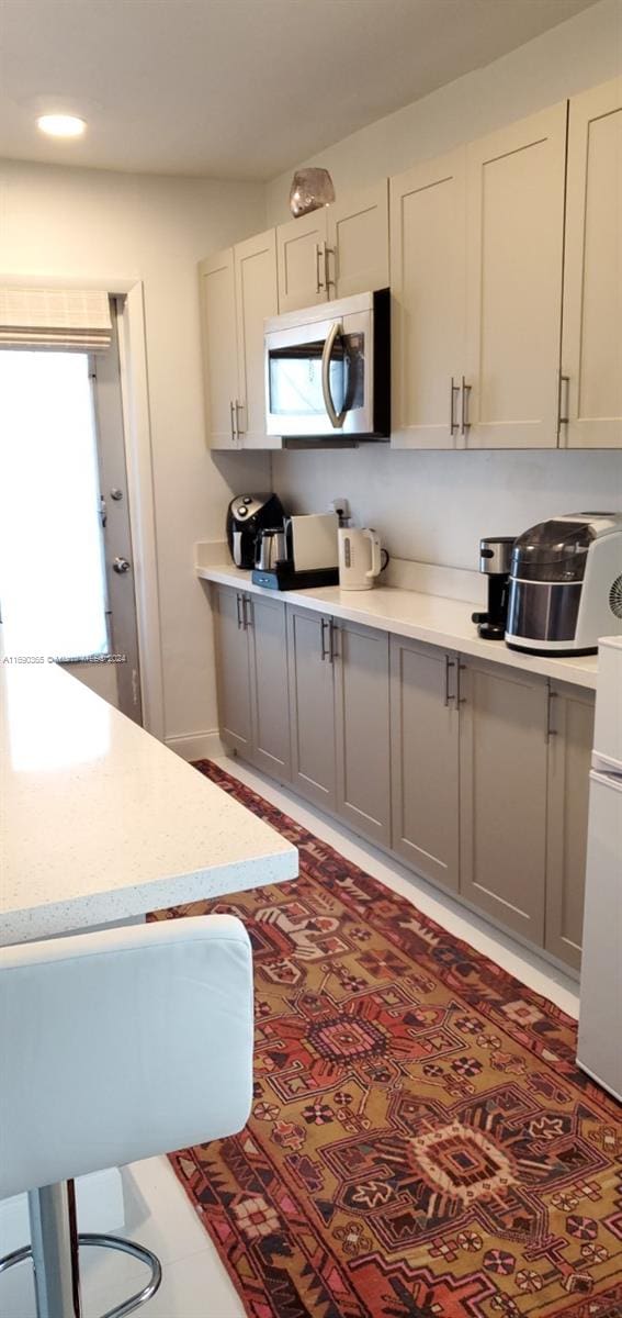 kitchen with plenty of natural light