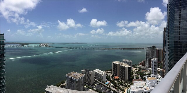 1300 Brickell Bay Dr Unit 604, Miami, FL 33131 - water view with nearby urban area
