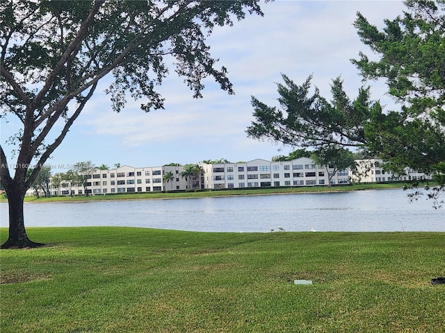 view of water feature