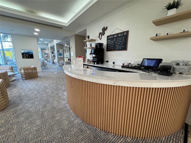 view of reception area