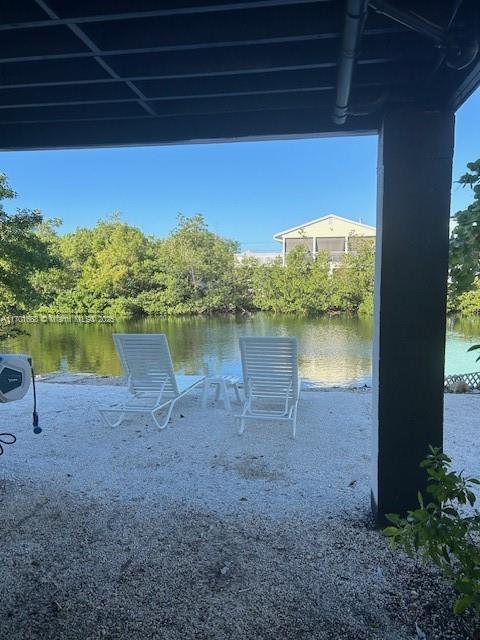 view of water feature