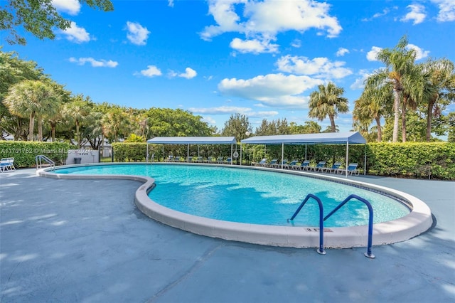 view of swimming pool