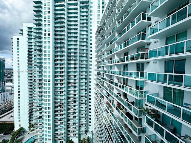 view of property