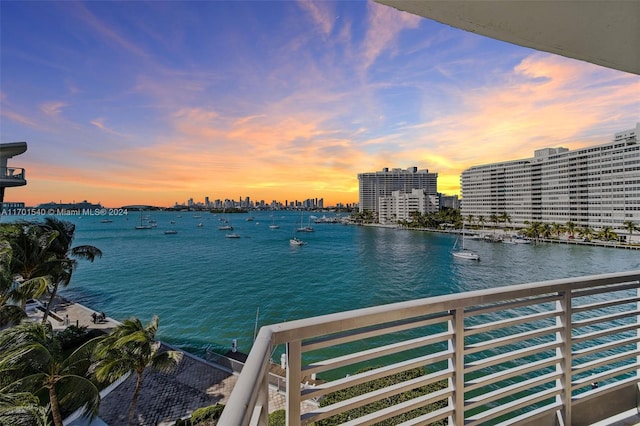 1445 16th St Unit 602, Miami Beach, FL 33139 - water view with nearby urban area