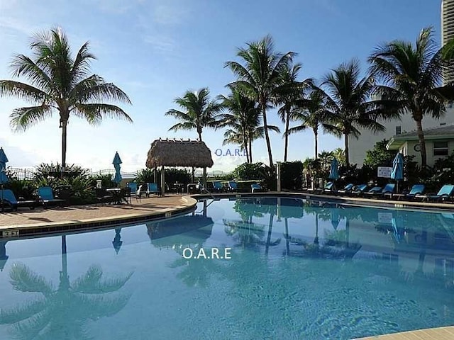 view of swimming pool