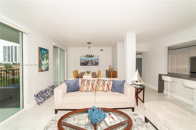 17145 N Bay Rd Unit 4607, Sunny Isles Beach, FL 33160 - view of living room