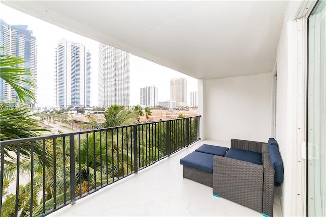 17145 N Bay Rd Unit 4607, Sunny Isles Beach, FL 33160 - balcony featuring a city view
