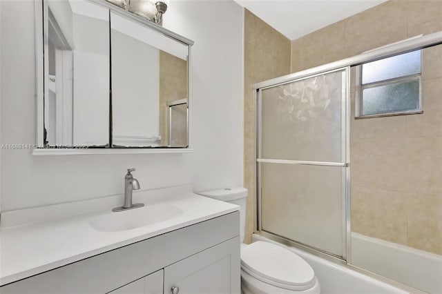 1101 SW Addie St, Port St Lucie, FL 34983 - full bath with vanity and shower / bath combination with glass door