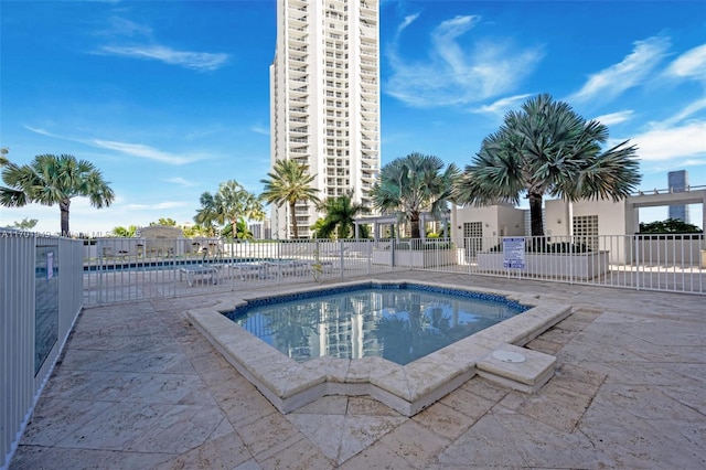 view of swimming pool