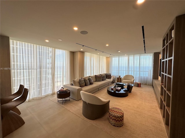 17875 Collins Ave Unit 1801, Sunny Isles Beach, FL 33160 - living room featuring plenty of natural light