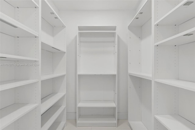 view of spacious closet