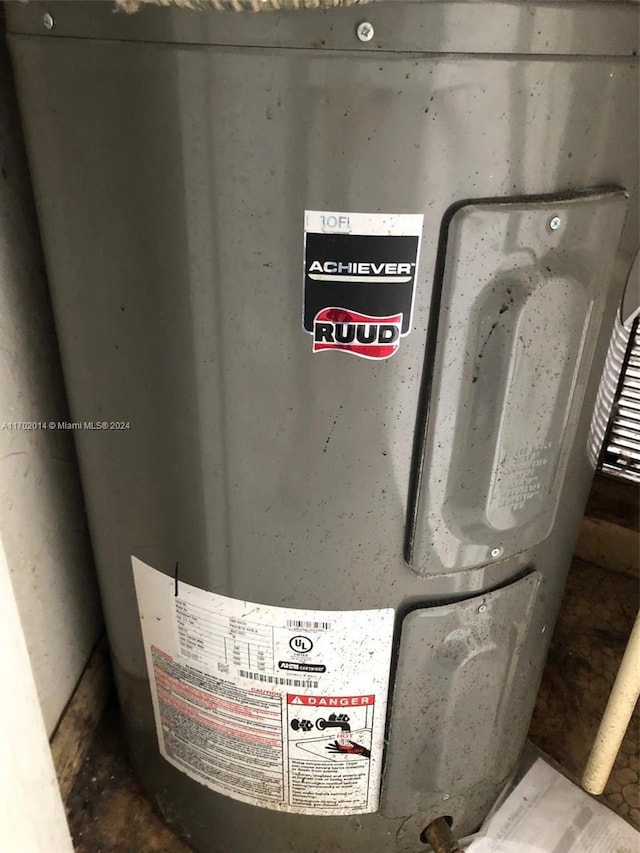 18900 NE 14th Ave Unit D204, Miami, FL 33179 - detailed view of water heater