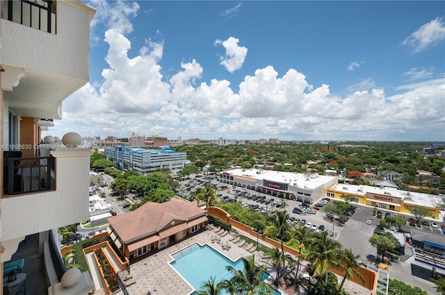 3232 SW 22nd Ter Unit 1504, Miami, FL 33145 - view of urban area featuring a pool area