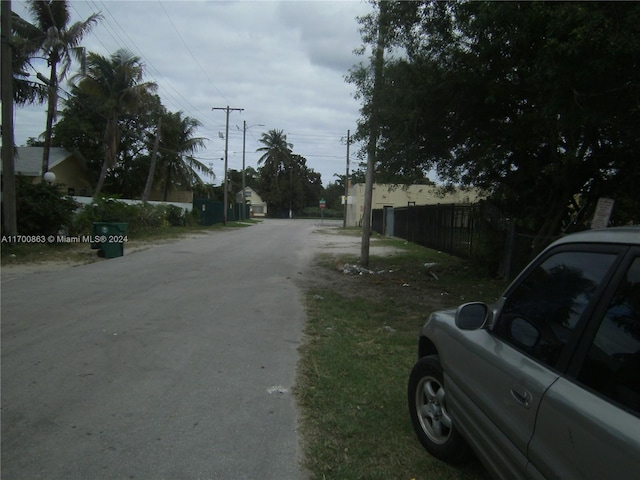 view of street