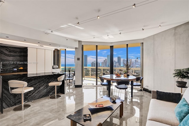 20191 E Country Club Dr Unit 2310, Aventura, FL 33180 - living area featuring expansive windows and a city view