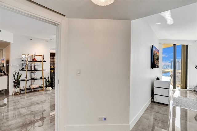 20191 E Country Club Dr Unit 2310, Aventura, FL 33180 - hall featuring baseboards