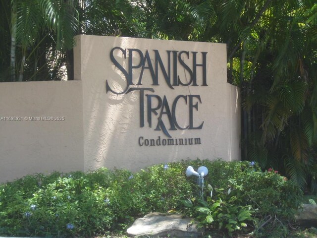10806 N Kendall Dr Unit P-26, Miami, FL 33176 - view of community / neighborhood sign