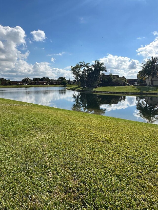 view of water feature