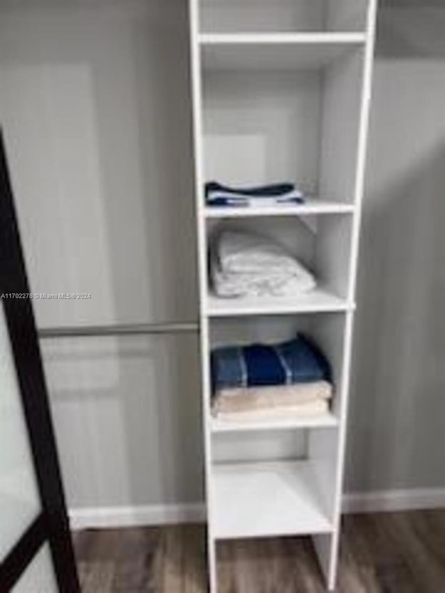 view of closet