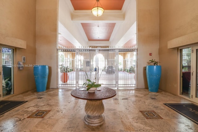 view of building lobby