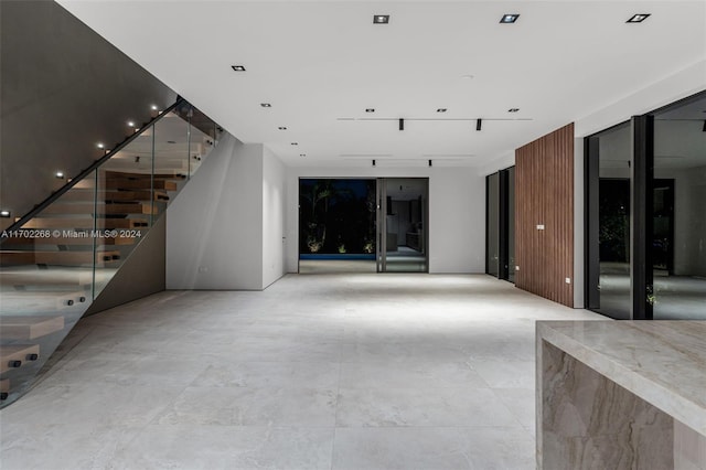 view of unfurnished living room