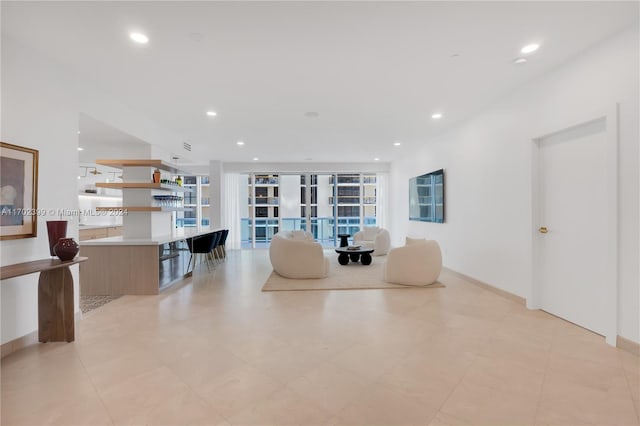 view of living room