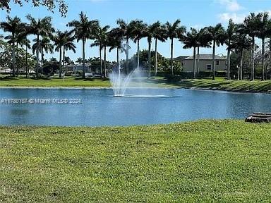 view of water feature