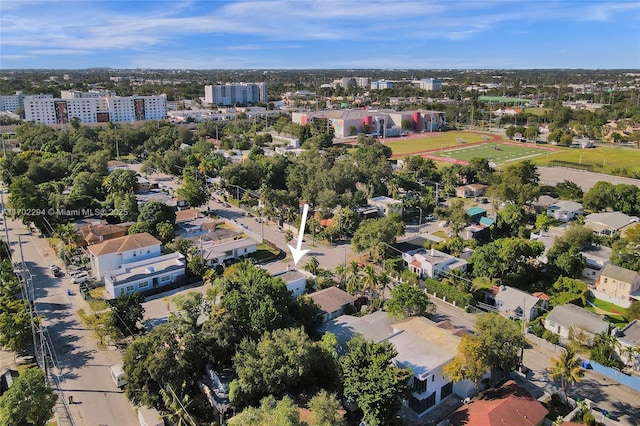 aerial view