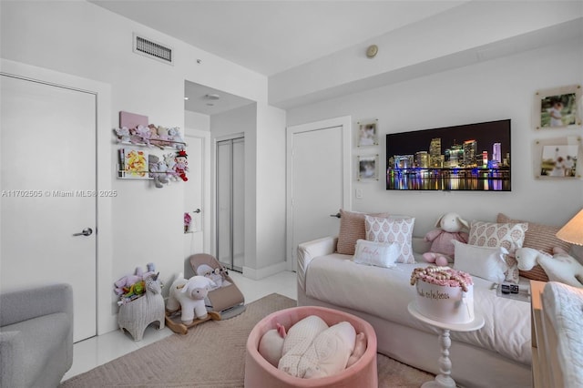 900 Biscayne Blvd Unit 5208, Miami, FL 33132 - living room with tile patterned floors