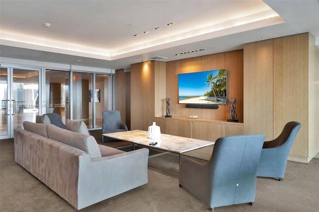 900 Biscayne Blvd Unit 5208, Miami, FL 33132 - building lobby with wooden walls