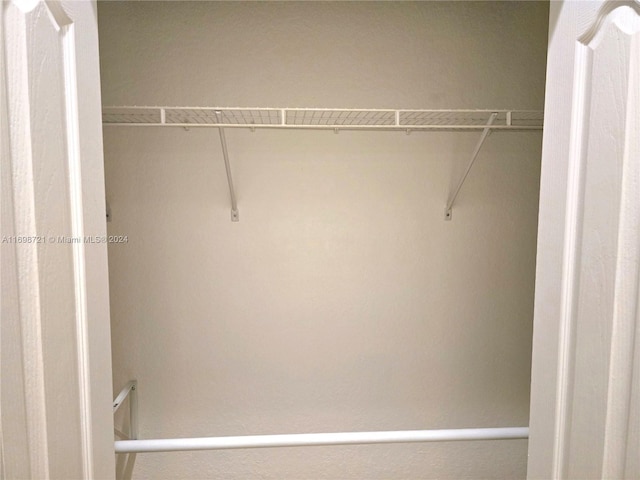 view of closet