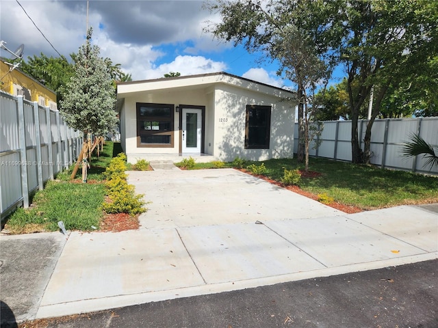 view of bungalow-style house