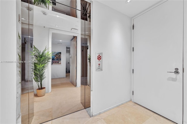 15701 Collins Ave Unit 703, Sunny Isles Beach, FL 33160 - hallway with recessed lighting