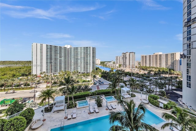 15701 Collins Ave Unit 703, Sunny Isles Beach, FL 33160 - view of urban area with a pool