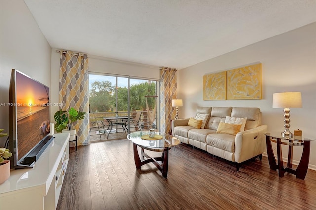 4451 NW 16th St Unit K204, Lauderhill, FL 33313 - living room with wood finished floors