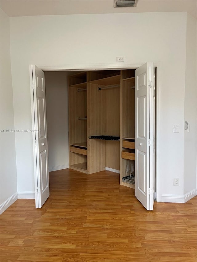 view of closet