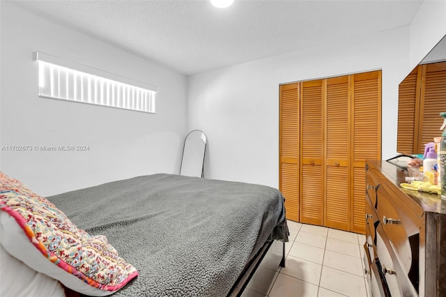 view of tiled bedroom